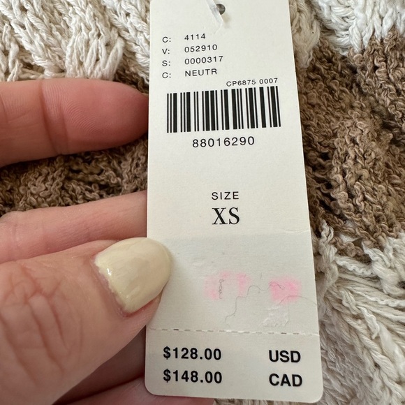 Anthropologie Pilcro Cable-Knit Preppy Striped Sweater - Picture 11 of 14